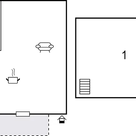 1 Bedroom In * Nordenbro Vesteregn